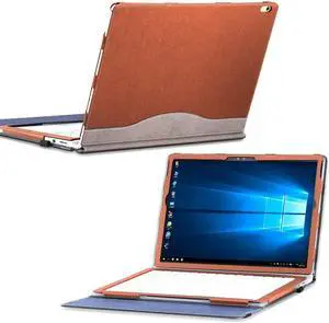 Case for Microsoft Surface Book 3 / Book 2 15 inch PU Leather Detachable Protective Folio Cover with Pen Holder for 15 Inch Microsoft Surface Book 3 / 2