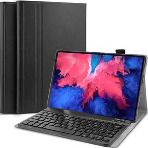 Keyboard Case Compatible with Lenovo Tab P11 2020 Released 11 inch Model TB-J606F / TB-J606X Folio Keyboard Case Cover with Magnetically Detachable Wireless Keyboard & Pen Holder