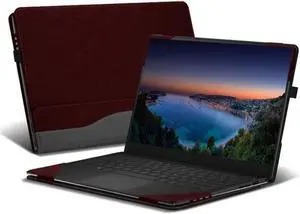 Case Cover for HP Spectre x360 15t-EBxxx Touch 15.6 Inch PU Leather Folio Stand Hard Shell Case Compatible with HP Spectre X360 Convertible 15" 15-eb0036tx Series