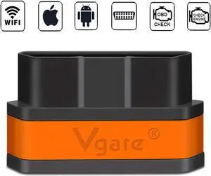 Vgate iCar 2 WiFi EOBD OBDII OBD 2 Interface Code Reader Diagnostic Tool for Android iOS Windows