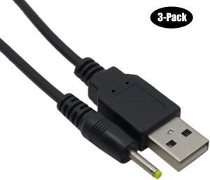 USB to DC 4.0 mm x 1.7mm 5V DC Barrel Jack Power Cable Charger Cord