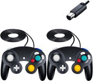 Gamecube Controller Wired Controllers Classic Gamepad 2 Pack Joystick for Nintendo and Wii Console Game Remote