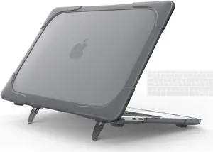 MacBook Air 13 Inch Case 2020 2019 2018 Release A2337 M1 A2179 A1932 Slim Hard Shell Protective Cover with Kickstand & Keyboard Cover for MacBook Air 13 Retina with Touch ID
