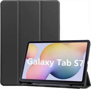 Case Cover for Samsung Galaxy Tab S7 11 inch 2020 SM-T870/T875, [with Strong Magnet for Hanging] [Protective Cover with Pencil Holder] [Auto Sleep/Wake]