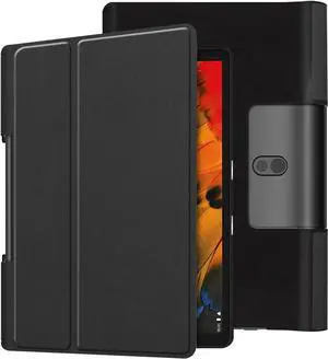 Case for Yoga Smart Tab YT-X705F, Lightweight Fold Stand Microfiber Lining Case Cover for Lenovo Yoga Smart Tab 10.1 Inches