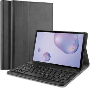 Wireless Keyboard Case for Huawei MediaPad M5 Lite 10.1 / Mediapad C5 10.1 inch Stand Cover with Detachable Bluetooth Keyboard