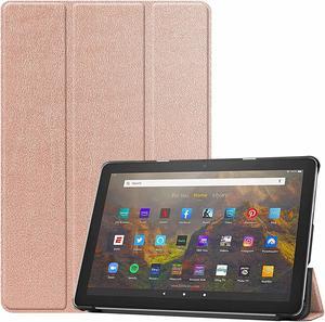 Case for Amazon Kindle Fire HD 10 / Fire HD 10 Plus 11th Generation 2021,Slim Folding Stand Cover with Auto Wake/Sleep