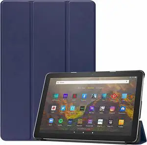 Case for Amazon Kindle Fire HD 10 / Fire HD 10 Plus 11th Generation 2021,Slim Folding Stand Cover with Auto Wake/Sleep