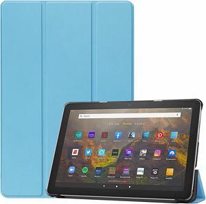 Case for Amazon Kindle Fire HD 10 / Fire HD 10 Plus 11th Generation 2021,Slim Folding Stand Cover with Auto Wake/Sleep