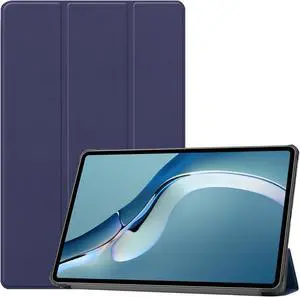 Case For Huawei Matepad Pro 12.6 inch 2021 WGR-W09 / WGR-W19, Shockproof Protective Cover Ultra Light Slim Cover with Trifold Kickstand