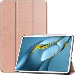 Case For Huawei MatePad Pro 10.8 2021 2019, Shockproof Protective Cover Ultra Light Slim Cover with Trifold Kickstand