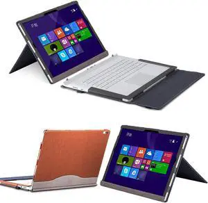 Surface Book 3 / 2 / 1 13.5 Inch Case with Kickstand, Detachable Protective Folio Cover for 13.5" Microsoft Surface Book 3 2 1