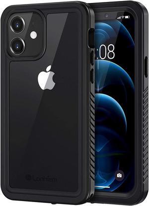 iPhone 12 Case 6.1 inch, Waterproof Dustproof Shockproof Case with Built-in Screen Protector , Full Body Underwater Protective Cover for iPhone 12 6.1 inch