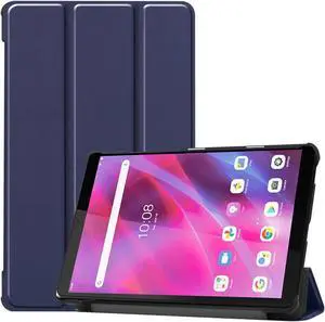 Lenovo Tab M8 / Tab M8 HD LTE/Smart Tab M8 / Tab M8 FHD Case, Trifold Stand Slim Lightweight Case Cover for Lenovo Tab M8 3rd Gen TB-8506F / TB-8506X / TB-8505F / TB-8505X / TB-8705F/ TB-8505FS Blue
