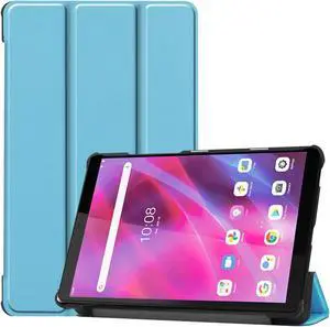 Lenovo Tab M8 / Tab M8 HD LTE/Smart Tab M8 / Tab M8 FHD Case, Trifold Stand Slim Lightweight Cover for Lenovo Tab M8 3rd Gen TB-8506F / TB-8506X / TB-8505F / TB-8505X / TB-8705F/ TB-8505FS Sky Blue