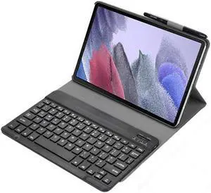 Bluetooth Keyboard Case for Samsung Galaxy Tab A8 10.5 2021 SM-X200 SM-X205, Folio Keyboard Cover with Magnetically Detachable Wireless Keyboard / Pencil Holder