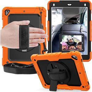 iPad 9.7 2018 2017 Case iPad Air 2 Case iPad Pro 9.7 Case Heavy Duty Rugged Shockproof Protective Hard Case Cover For for Apple iPad 6th / 5th Generation / iPad Air 2 / iPad Pro 9.7 inch