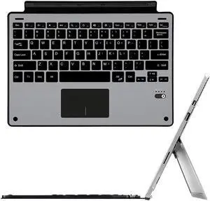 Microsoft Surface Pro 7 / Pro 6 / Surface Pro 5 / Pro 4 / Pro 3 Type Cover Case Ultra-Slim Portable Wireless Bluetooth Keyboard with Trackpad for Surface Pro 7 / Pro 6 / Surface Pro 5 / Pro 4 / Pro 3