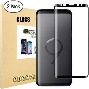 Galaxy S9 Plus Screen Protector,Tempered Glass,9H Hardness[Anti-Scratch][Anti-Fingerprint][Bubble Free] for Samsung Galaxy S9 Plus (2 Packs)