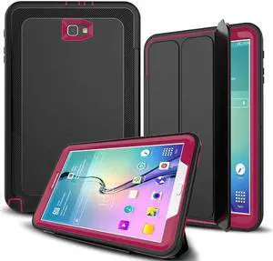 Samsung Galaxy Tab A 10.1 Case Slim Smart Cover Stand Folio Case Auto Wake Sleep Full Body Protective Cover For Samsung Galaxy Tab A 10.1 inch 2016 Model SM-T580 SM-T585 SM-T587 No Pen Version
