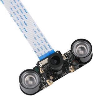 Raspberry Pi 3 Camera Module Night Vision with 3.6mm Adjustable Focal Length 2pcs IR Sensor LED Light Also for Raspberry Pi 3 Model B+ and Raspberry Pi 3 Model B