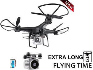 JJRC RC Quadcopter FPV RC Drone with 720P HD Camera Live Video WIFI FPV Quadcopter with Headless Mode Altitude Hold Night Light Mode Long Range Batteries Included