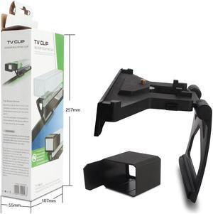 Kinect TV Mount, Adujustable TV Clip Holder for Xbox One, Xbox One S w Camera Cover