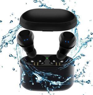 Wireless Earbuds Bluetooth Touch Control Stereo Mini Earphones With Charging Case Built-in Mic Sports Sweatproof Noise Cancelling Bluetooth In-Ear Headset For Iphone Samsung Ipad And Android Phone