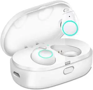 Bluetooth Wireless Earbuds with 800mAh Charging Box Touch Control Sports Earphones In-Ear IPX5 Waterproof HD Stereo Sweatproof Wireless Headphones Headset with Built-in Mic