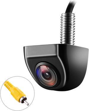 Backup/Front View Camera,IP69K Waterproof Great Night Vision HD and Super Wide Angle Metal OEM Style Reverse Rear View Backup Camera for Cars Pickup Trucks SUVs RVs Vans