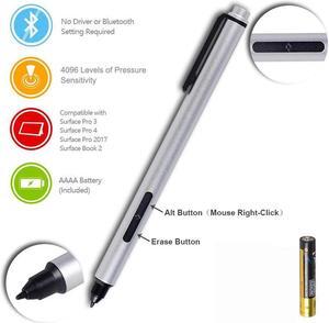 New Surface Pro Pen Digital Tablet Pen for Surface Pro 3 Pro 4  High-Precision 1.0mm, with 4096 Levels of Pressure Sensitivity  Pressure for High-Fidelity Writing