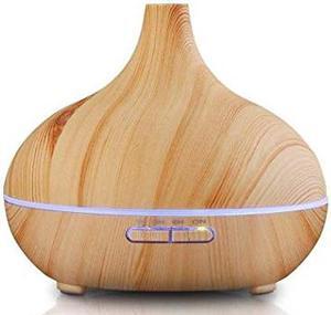 Aroma Essential Oil Diffuser 300ml Aromatherapy Diffuser Ultrasonic Cool Mist Air Humidifier with 4 Timer Setting, Color Changing LED Night Light for Office Baby Home Bedroom Living Room Yoga Spa