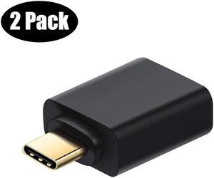 USB Type C to USB 3.0 Mini Adapter, Thunderbolt 3 to USB Adapter Aluminum with Indicator LED for Macbook Pro 2018/2017, MacBook Air 2018, Pixel 3, Dell XPS, and More Type-C Devices