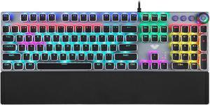 Gaming Keyboard USB Wired Keyboard, Mechanical Keyboard, Ergonomic design, Light Keyboard Desktop