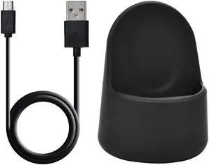 LG Watch Sport Charger - Replacement Charging Charger Cradle Dock for LG Watch Sport W280 Smart Watch(Black)