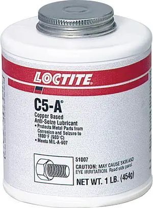 C5-A Copper Based Anti-Seize Lubricant, 1 lb Brush Top Can