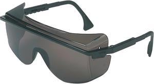 Uvex 763-S2504 Astro OTG 3001 Safety Spectacles, Black Frame