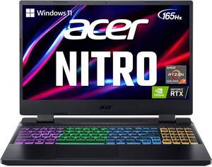 Refurbished Acer Nitro 5 Gaming Laptop  156 2K QHD 165HZ AMD Ryzen7 6800H Nvidia GeForce RTX 3070Ti 16GB DDR5 RAM 1TB PCIe SSD W11 Home1 Year Acer Manufacturer Warranty AN51546