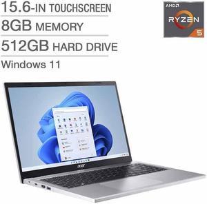 Acer Aspire 3 - 15.6" FHD Touchscreen AMD Ryzen 5-7520U 8GB RAM 512GB SSD AMD Radeon Graphics, W11H, 1 Year Acer Manufacturer Warranty