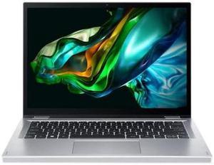 Acer SPIN 3 Notebook 14" WUXGA 1920x1200 IPS Touch Intel N100 Quad Core 4G DDR5 128GB PCIe SSD Silver Window 11 Home S mode