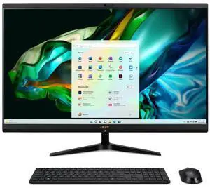 Acer Aspire AIO 27" - Intel Core i5-12450H 16GB DDR4+1TB SSD Intel UHD Graphics Wireless KB + MS W11 Home- Excellent Recertified with 1 Year Acer Manufacturer Warranty Acer Aspire AIO 27" - Intel Core i5-12450H 16GB DDR4+1TB SSD Intel UHD Graphics Wireless KB + MS W11 Home- Excellent Recertified with 1 Year Acer Manufacturer Warranty