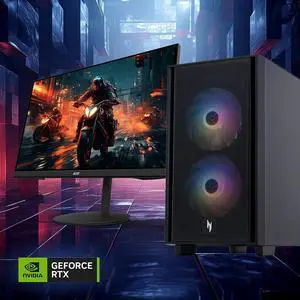 Acer Nitro N50 Gaming PC - Intel I7-14700F 20 Cores Nvidia GeForce RTX 4060 32G DDR5 1TB SSD W11 Home - 1 Year Acer Warranty