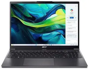 Acer Aspire Go 15 Everyday Laptop - 15.3" IPS Intel i7-1355U 16GB DDR5 512GB SSD Intel UHD Graphics W11- 1 Year Acer Warranty