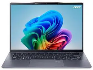Acer 14.5" Swift GO AI copilot+ PC - IPS @ 120Hz, Qualcomm Snapdragon X Plus 16G DDR5 RAM 512G SSD Qualcomm Adreno Graphics W11 - 1 Year Acer Warranty