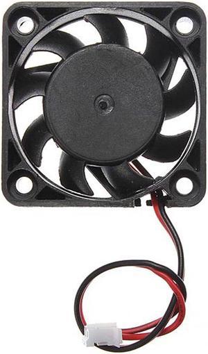 Qualirty 12 v 2 Pin 40mm Computer Cool Small Fan PC Black Cooler Computer Peripherals