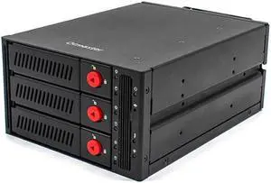 5.25 Inch Drive Bay USB 3.0 To SATA SAS 3 Bay External Hard Drive Docking Station For 2.5 Or 3.5in HDD, SSD With Hard Drive Lock 5.25 Inch Drive Bay USB 3.0 To SATA SAS 3 Bay External Hard Drive Docking Station For 2.5 Or 3.5in HDD, SSD With Hard Drive Lock