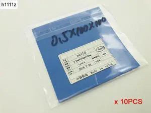 10PCS Thermal Pad 0.5mm*100mm*100mm   GPU CPU Heatsink Cooling Conductive Silicone Pad