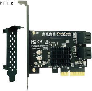 Marvell 88SE9230 SATA PCI Express 4 Ports Expansion Card SATA Controller PCI-E Raid Card PCI E to SATA3.0 Adapter Converter Card