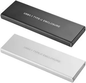 NVMe PCIE USB3.1 HDD Enclosure NVMe M.2 to USB SSD Hard Disk Drive Caddy Type C 3.1 M KEY Connector HDD Case External Mobile Box