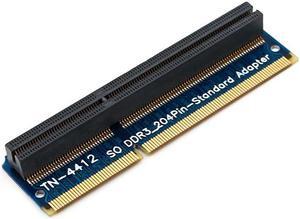 DDR3 SO DIMM to Desktop Adapter SO DIMM DDR3 Memory RAM Adapter Card 204Pin Standard Slot Memory Tester Computer Components